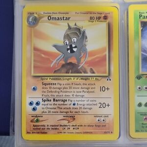 Pokemon Card Omastar